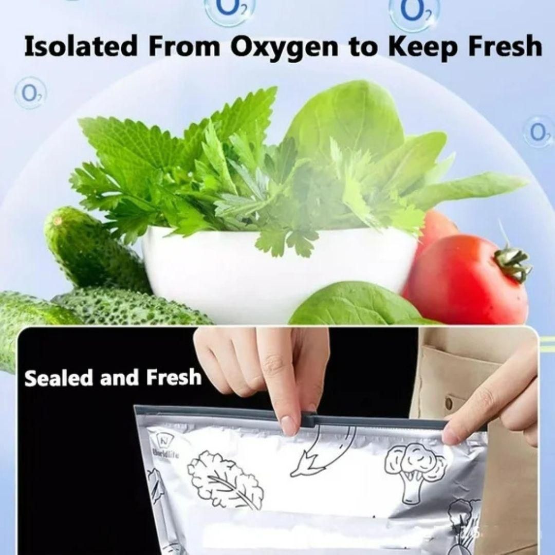 Reusable Aluminum Foil Sealable Storage Bag